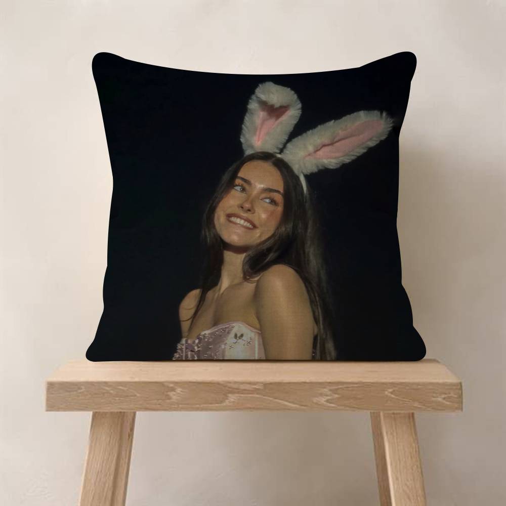 Singer Madison Beer Pillow Cover for Bedroom Room and Living Room Sofa Decorative Cushion Cover