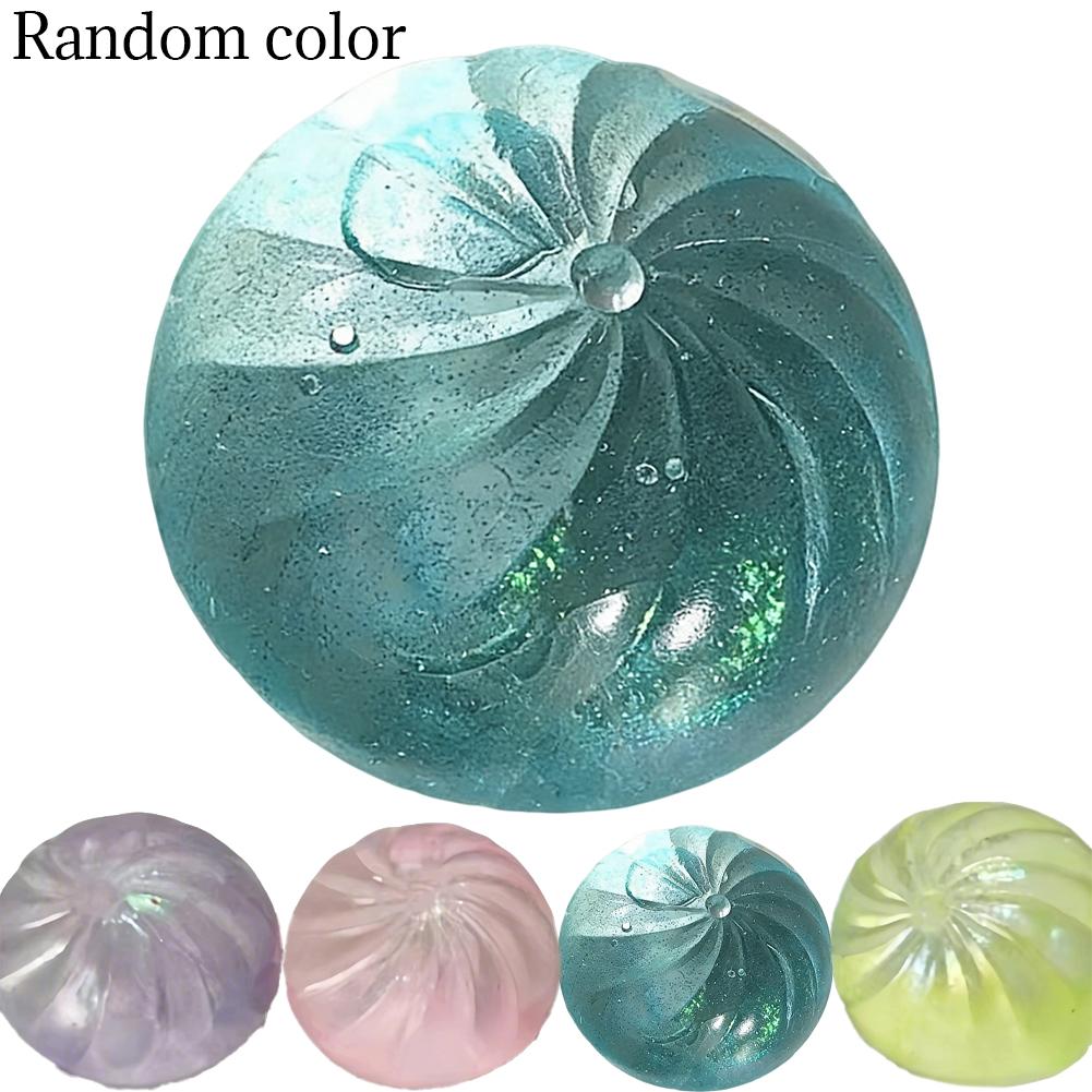 

1/4Pcs Squishy Stress Balls With Maltose Syrup Fun Gold Flour Buns Dumpling Shapes Antistress Fingertip Toys For Kids Gift (As shown-5807)-