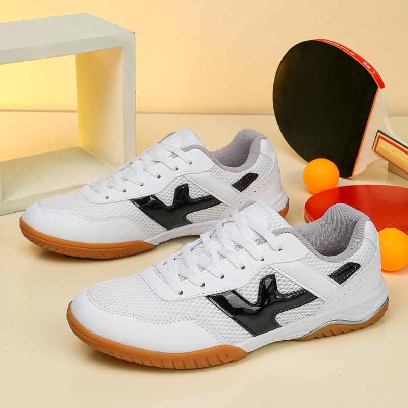 Professional table tennis shoes breathable youth wear-resistant running sports shoes student competition training badminton shoes
