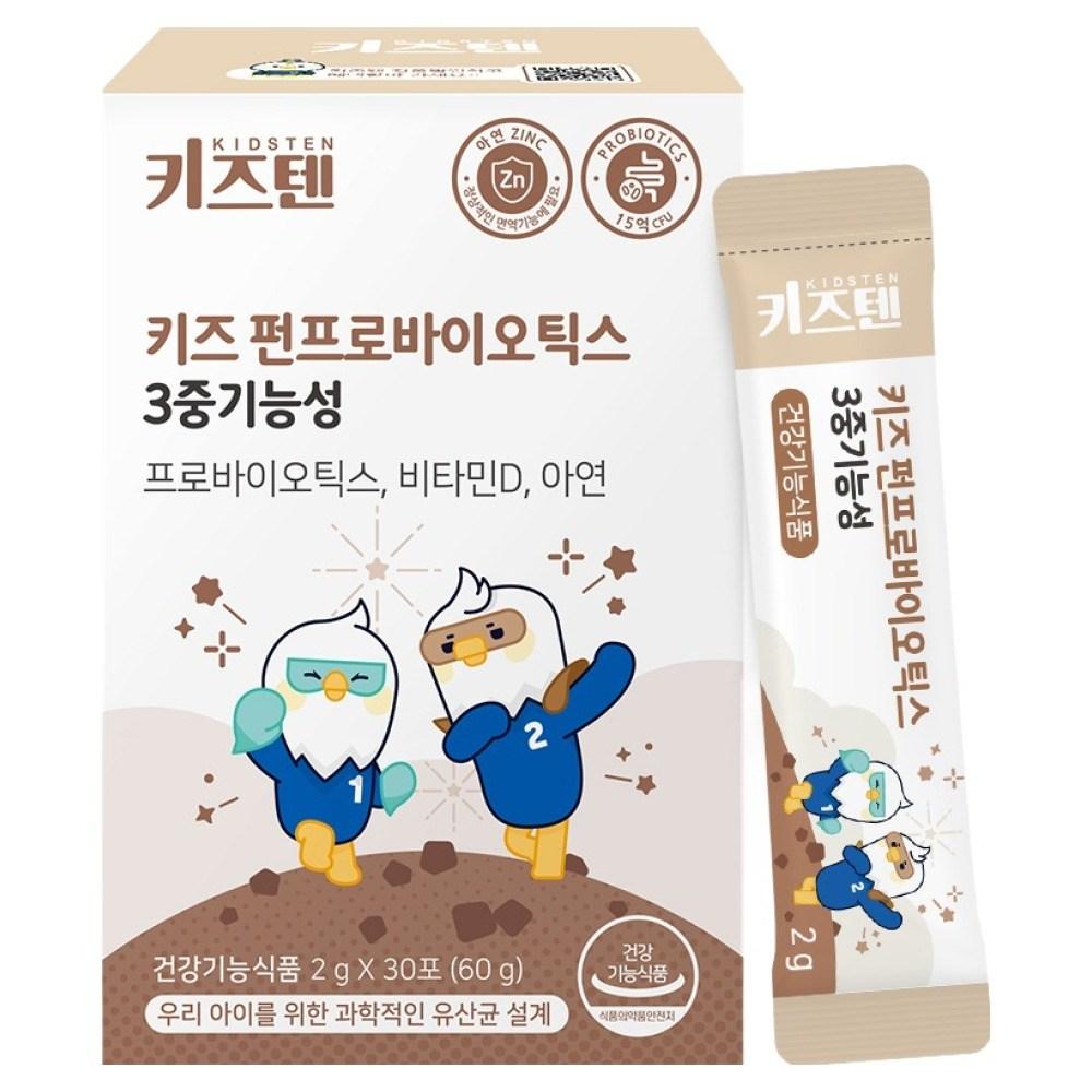 KidsTen Fun Probiotics Triple-Function Kids Probiotics 30p 60g 1 pcs