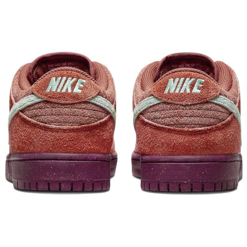 Nike Dunk Low SB Mystic Red Unisex Sneakers Emerald-Rise Rugged-Orange Rosewood DV5429-601