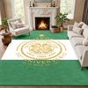 Celtic Football Club Teppich Fußmatte für Wohnzimmer oder Schlafzimmer Schutzmatte unter dem Stuhl Bürodeko Weihnachtsgeschenk Geburtstagsgeschenk