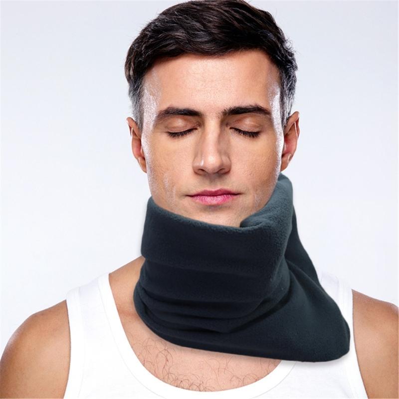 Portable Memory Foam Neck Rest For Airplanes Office Sleep Compacts Design Travel Pillow With Washable Fleece Cover