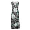 Women's Long Dress Dress Casual Dress Swing Dress A Line Dress Floral Fashion Streetwear Outdoor Daily Date Print Sleeveless V Neck Dress