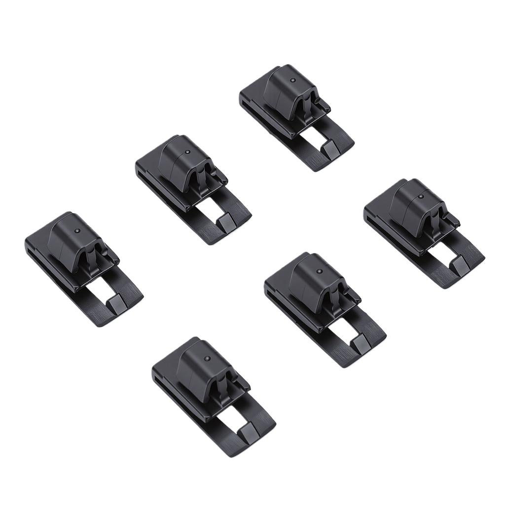 6pcs Upper Grille Moulding Clip Replacement for R55 R56 R57 R58 R59 51132754667 Front Grille Hood Trim Clips