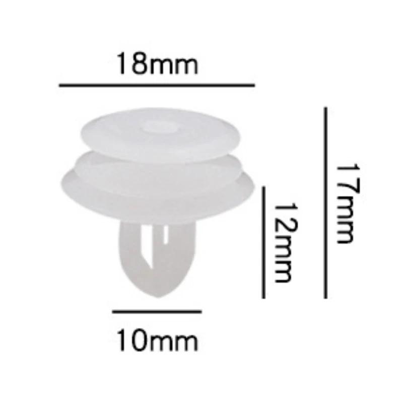 10Pcs/pack Universal Plastic Car Panel Interior Door Card Lining Trim Clips Buckles Automobile Interior Trim Cards