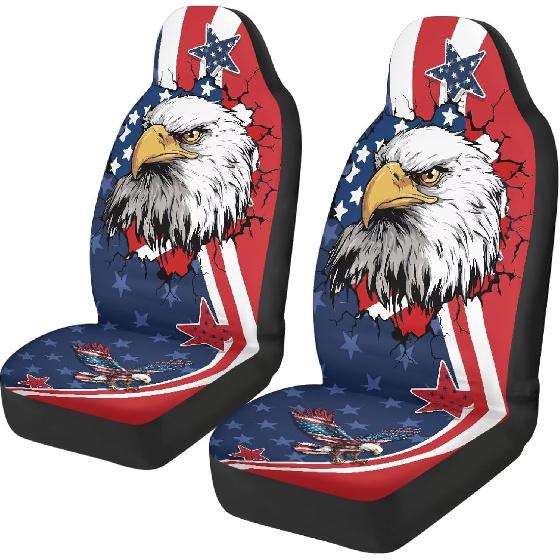 Purple Butterfly Galaxy Auto Car Seat Cover for Cars, Trucks, Vans, SUV, Vehicle Seat Cover Auto Saddle Blankets Driver Seat Protector Covers Full