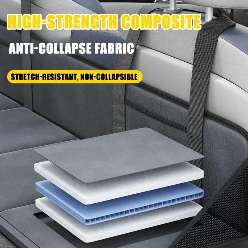Car Rear Seat Mattress Extension Plate Back Seat Trunk Extender Portable Back Seat Trunk Extender Foldable Car Back Seat Folding