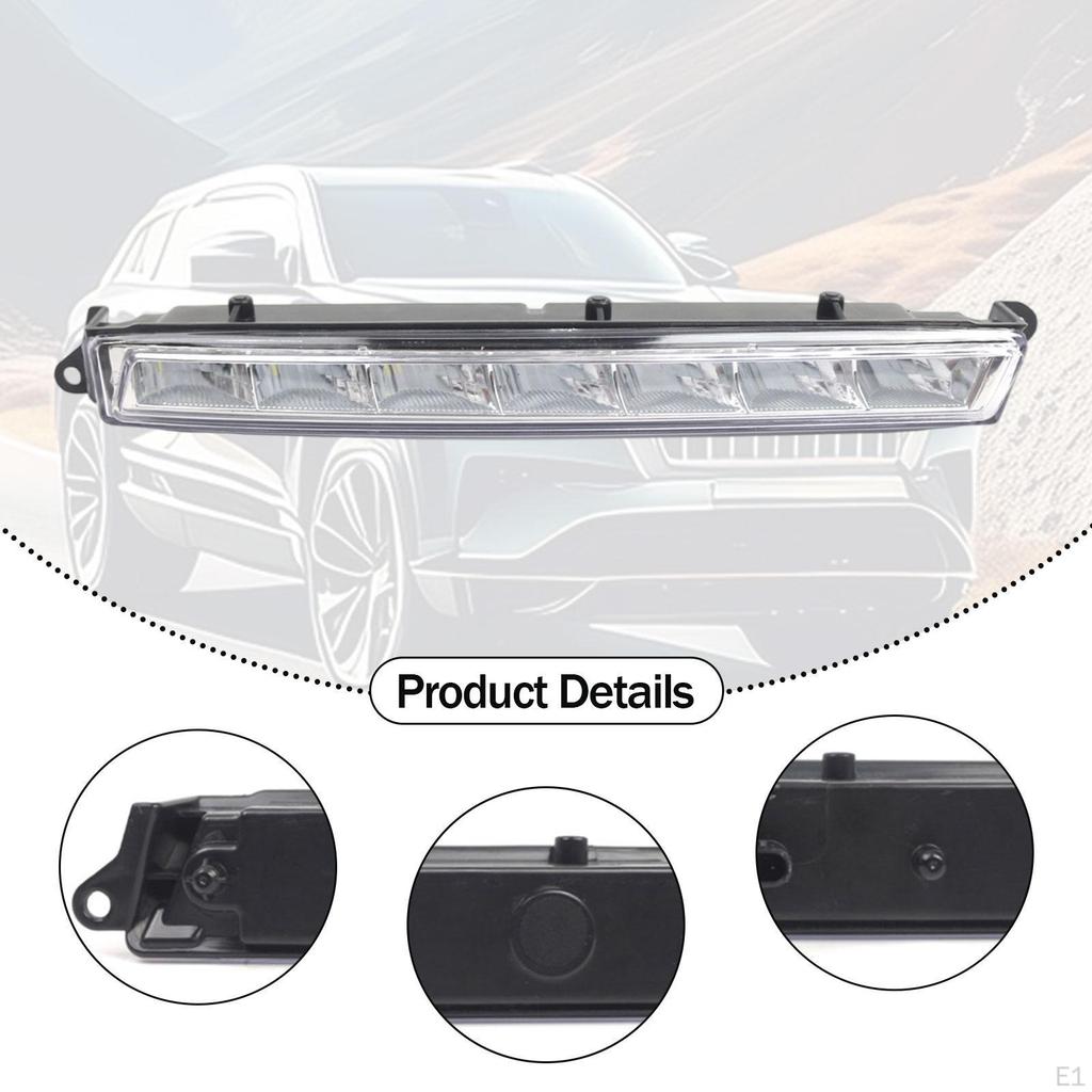 LED Fog Daytime Running Light Replace Left Side A1649060351 Driving Automobile Accessories