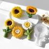 Sunflower Aromatherapy Candle Mold Silicone Resin Mold New Plaster Mold  Home Decor