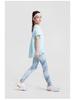 Girls' Quick-Dry Lightweight Summer Sports T-Shirt - Breathable Short-Sleeve Yoga Wear