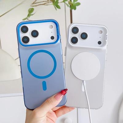 Luxus Candy Magnetische Kabellose Ladehülle für Magsafe für iPhone 17 Pro Max Air 16E 15 14 13 12 11 Pro Max Plus Stoßfester Bumper