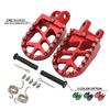 CNC Aluminum Foot Pegs for XR250/400/600R, KLX250 Off-Road Motorcycles