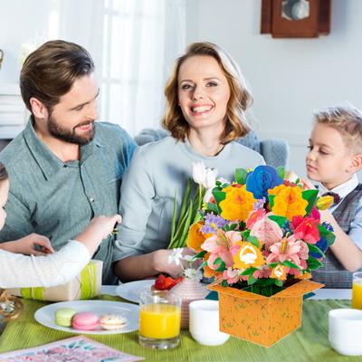 Kreative Grußkarten, 3D-Sträuße, Tischgesteck und Segenskarten