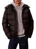 Calvin-Klein LS NYLON ZIP OFF HOO Windcheater Nylon Black