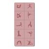 Tappetino Yoga Pieghevole Extra Portatile da Viaggio Spesso in TPE Tappetino da Letto Antiscivolo Uomini Donne Palestra di Casa Allenamento Pilates Esercizio Tappetino per Pavimento