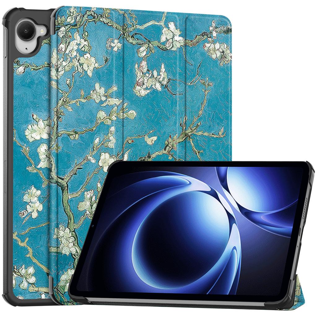 For Xiaomi Redmi K Pad Case Pattern Print Leather Stand Tablet Cover