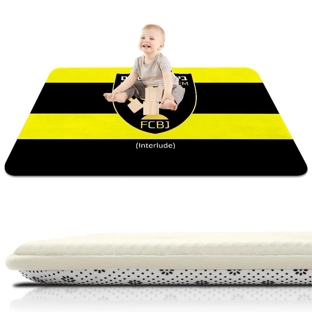 FC-Beitar Jerusalem-Half Floor Mat For Living Room Floor Cushions Modern Soft Fluffy Home Rug For Children's Bedroom Play Carpet