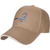 Vibrant Watercolor Scorpion Baseball Cap Polyester Sun Hat Casual Adjustable Trucker Cap for Adults