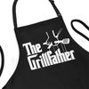 Creative Letter Print Kitchen & BBQ Neck Apron