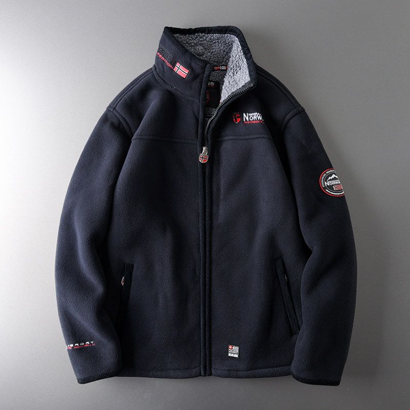 Winter Export Tail Order Men's Cotton Clothes Fleece Sweater Outwear