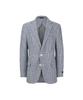 Brooks Brothers Classic Fit 1818 Linen Cotton 2-Button Jacket (Blue) (Bbjsmm7744Mes)