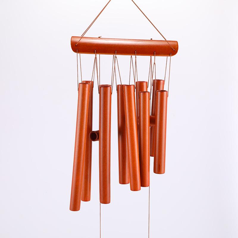 Bamboo Tube Wind Chime: Ancient Style Outdoor Decoration