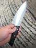 Hackmesser 3-lagig BG42 Luftfahrt-Spezialstahl Kochmesser Hackbeil Tranchieren Handgefertigt Küchenmesser mit Hülle Fleisch- und Geflügelwerkzeuge