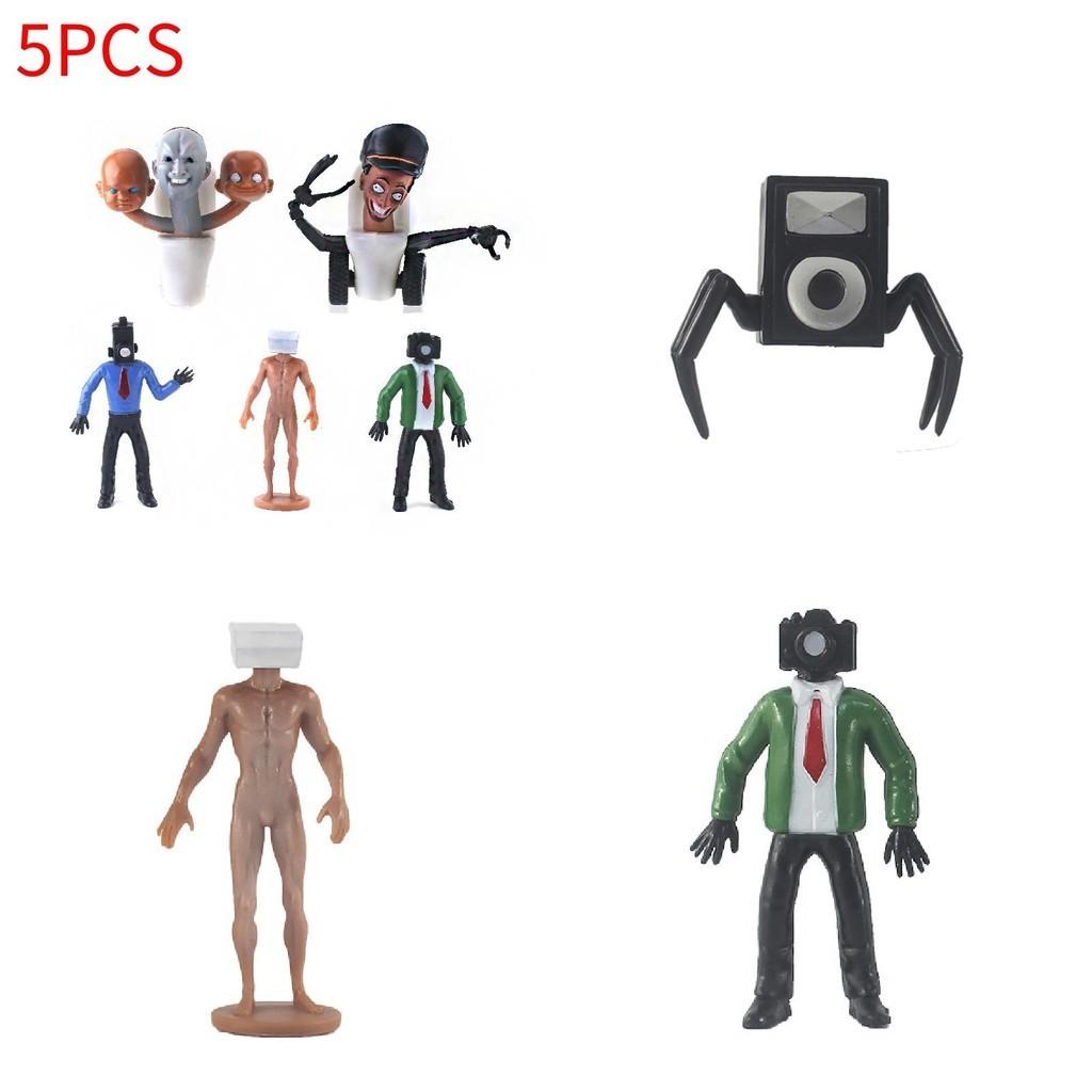 Jiachi Al735790819338 Toilet Man And Surveillance Man Toy Building Blocks Titan Sound Man Action Figure