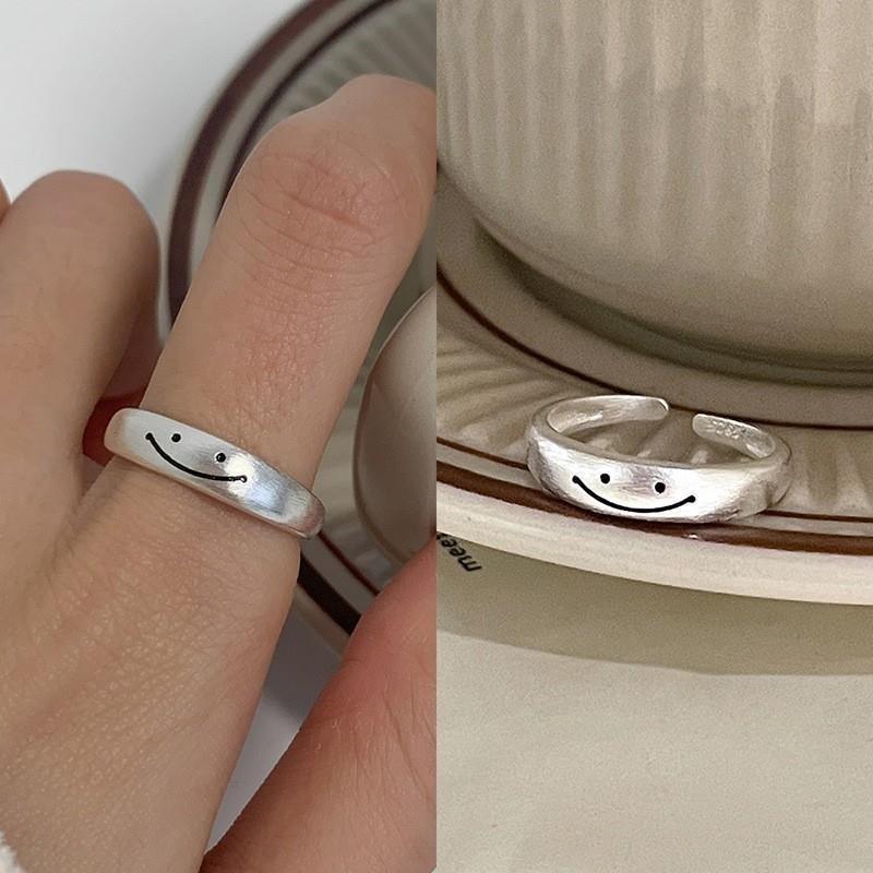 Fashionable Heart Shaped Adjustable Ring For Women Stylish Silver Jewelry Piece