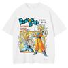 2026 New Dragon Ball Goku MaleFemale Summer Print TShirt  Harajuku Retro Short Sleeve Loose Fit Comfortable Casual Shirt