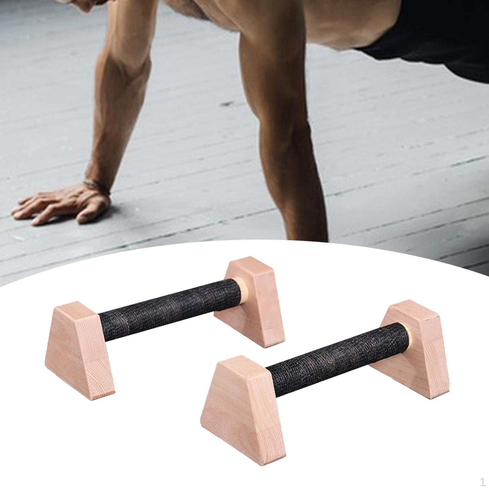 

2 штуки упоров для отжиманий, домашнее фитнес-оборудование, деревянные планки для силовых тренировок для мужчин, отжимания 25cm