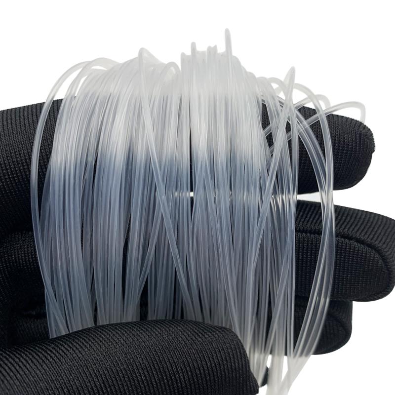 5M/10M Transparenter flexibler Silikonschlauch ID 0,5 1 1,5 2 2,5 3 3,5 4 mm Lebensmittelqualität Schlauchrohr Temperaturbeständigkeit Ungiftig