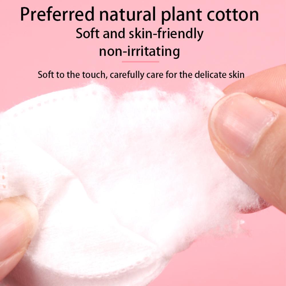 Makeup Maquiagens Make Up Remover Pads Sandwich Circular Makeup Removal Cotton Fit Skin Texture Solid Cleaning Disc Clean Cotton