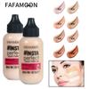 8 Farben Foundation Liquid Concealer Nicht entfernbare Foundation Ölkontrolle Leichter feuchtigkeitsspendender feuchtigkeitsspendender Kontur-Concealer