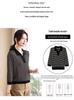Mom's Stylish Spring Striped Lapel Knitwear for Middle-Aged & Elderly Women - Age-Reducing, Loose Fit T-shirt Top