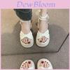 Feminine Flip Flops With Butterfly Bow Decor For Summer Casuals