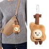 Mini Violin Plush Keychain Lightweight Cute Stuffed Toy For Music Enthusiasts Decoration Bag Ornament Bags Accessories