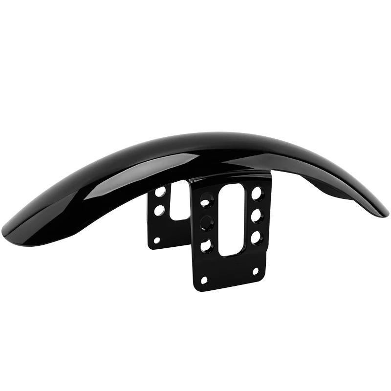 

Gloss Black Motorcycle Front Fender Mudguard Splash Guard Cover ABS For Harley-Davidson Sportster XL 883 XL1200 48 72 1988-UP
