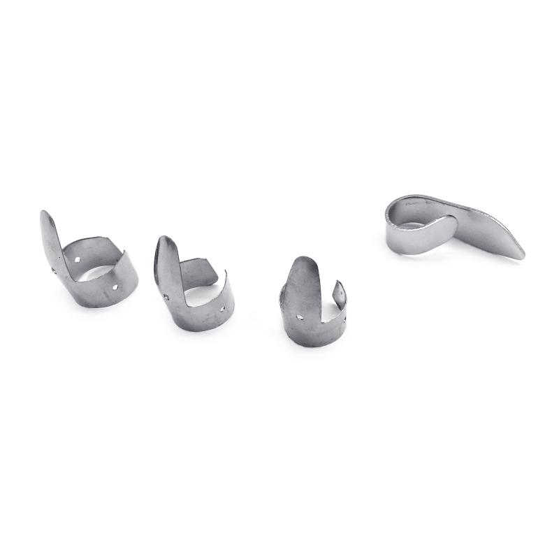 4Pcs/set 1 Thumb + 3 Finger Guitar Picks Stainless Adjustable Fingerpicks Guitar Plectrum Sheath For Acoustic Guitar