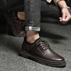 Men's Cow Leather 5cm Height Increase Business Casual Dress Elevator Shoes Comfortable Office Work Formal Shoes for Men Loafers