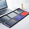Reusable Stamp Pad Portable Ink Pad with Quick-Drying Ink Works with Rubber Metal And Wood Stamps Felt Pad for Office And Crafting