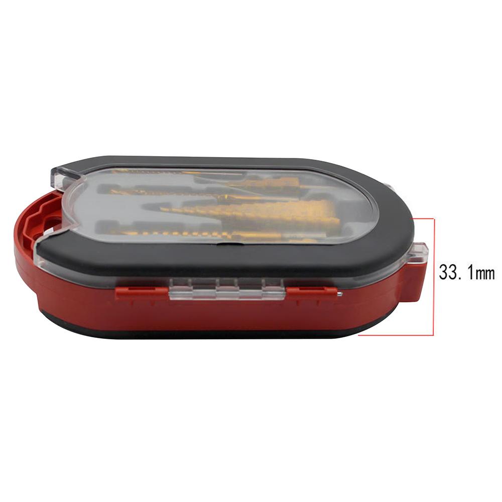 6 bucăți burghie trepte și set de burghie cu ferăstrău Burghie HSS pentru tablă aluminiu fier metal oțel inoxidabil