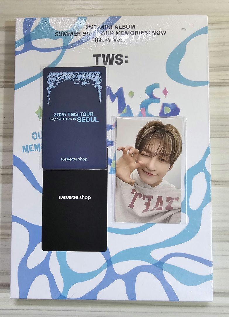 

[Б/У] TWS 2025 Сеульский концертный зал Ограниченный бонусная торговая карта A Джихун Альбом в комплекте