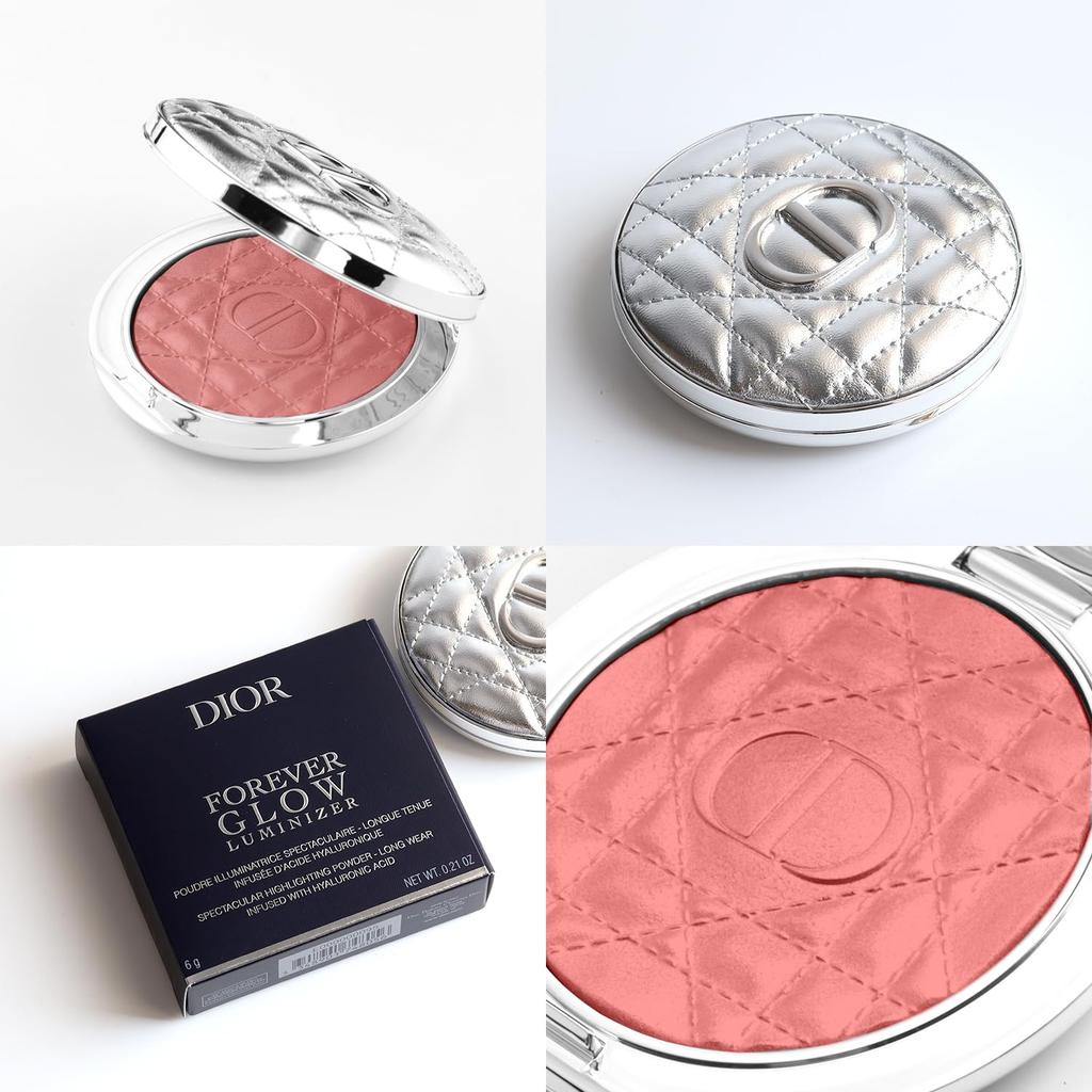 Bag Dior Diorskin Forever Glow Luminizer Highlight Gift Present [Shop Included] (04 (Pink Strobe), 6g)