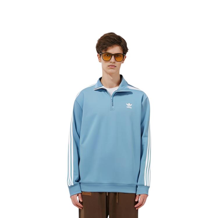 adidas Originals Adicolor Classics Φούτερ με Μισό Φερμουάρ 3 Ρίγες IL2499