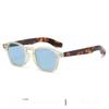 Vintage Round Sunglasses With Uv400 Protection For Outdoor Travel And Fashion Style