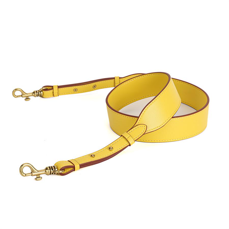 New Fashionable Cowhide Wide Shoulder Strap Universal Adjustable Length Shoulder Messenger Bag Replacement and Transformation Bag Strap Cross-border