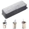 10pcs High Absorbency Microfiber Mop Cloth Washable Cleaning Pad Household Cleaning