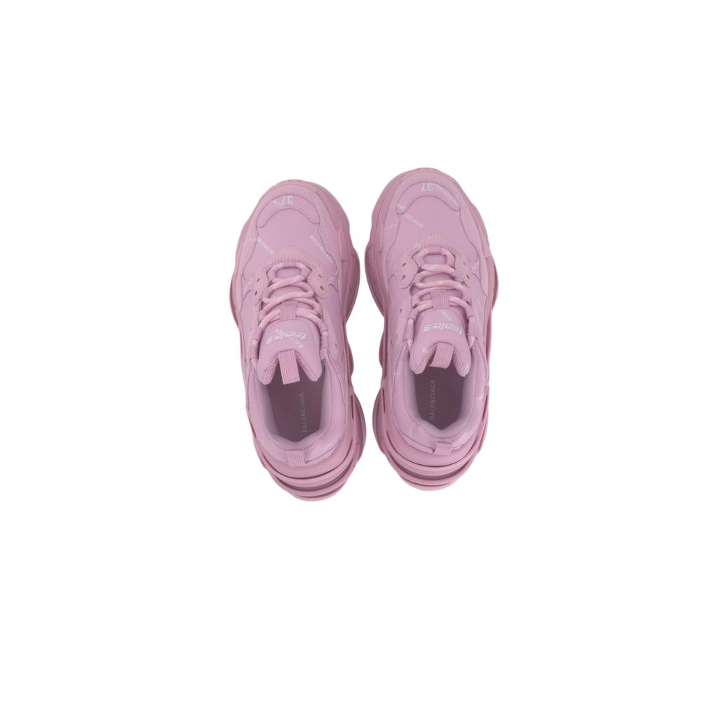 Balenciaga Triple S Sneaker 'Allover Logo Pink' Women's 524039W2FA15090